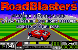 RoadBlasters title screen for Atari Lynx